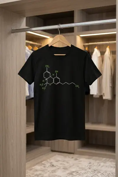 THC Molecule Tee